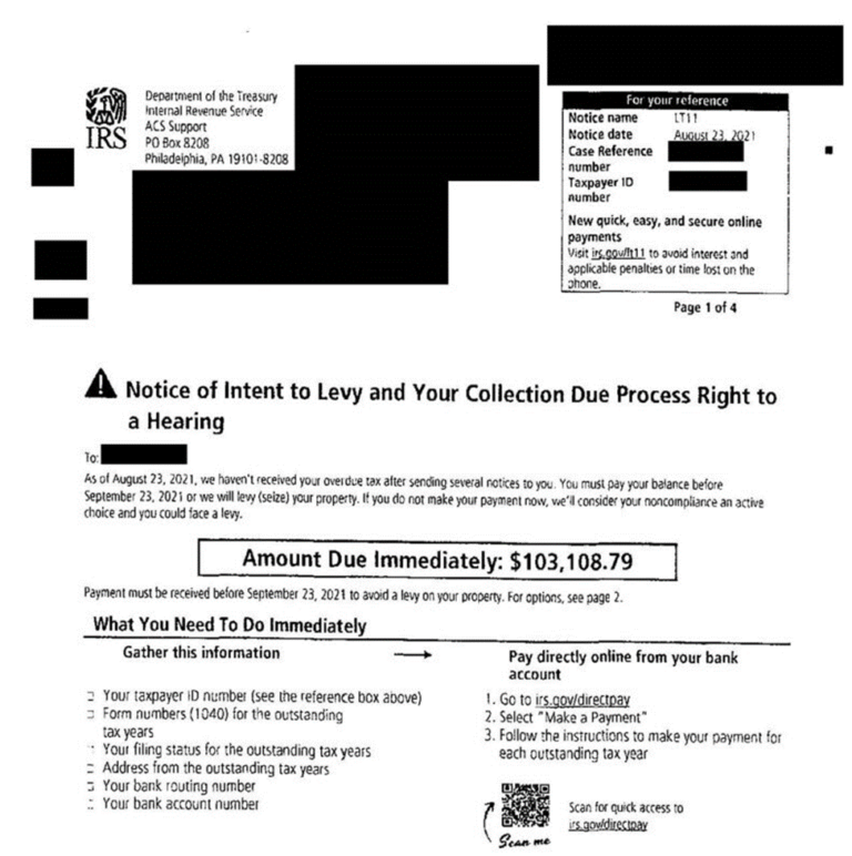 How to know if you have received a fake IRS collection letter - IRS Tax ...