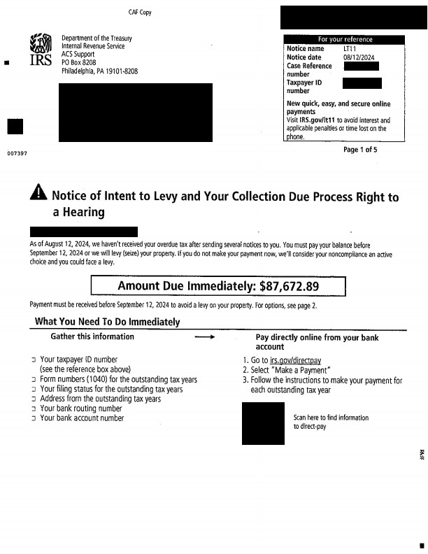 IRS LT11 Explained